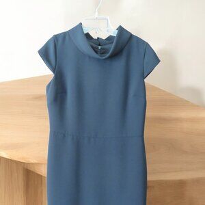 Talbots, Beautiful Black Dress (fitted @ waist) Short Sleeves, Size 10, EUC